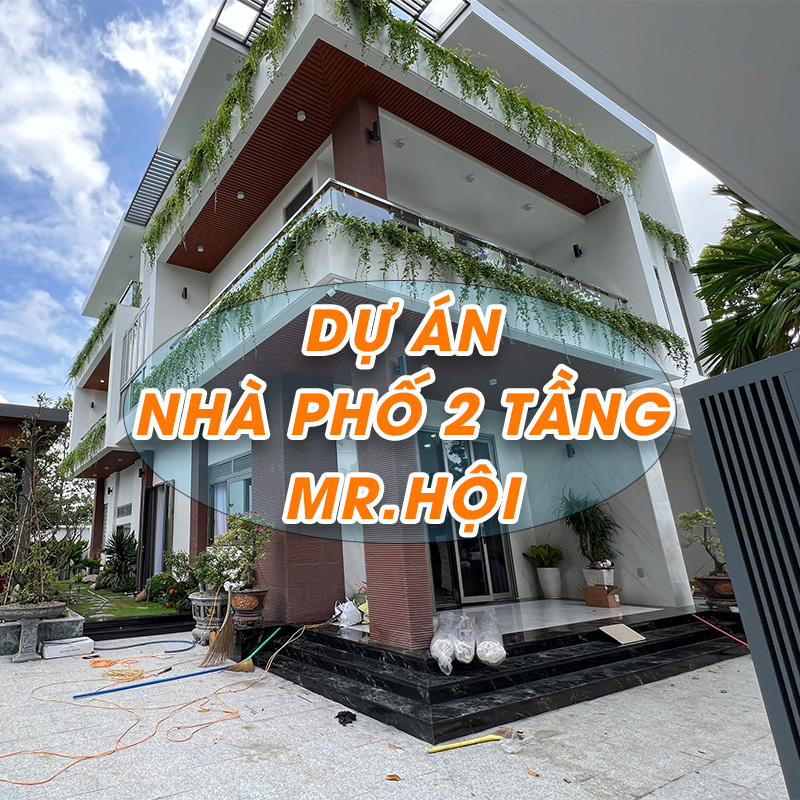 Thiết Kế Nội Thất Nhà Phố 2 Lầu – Mr.Hội